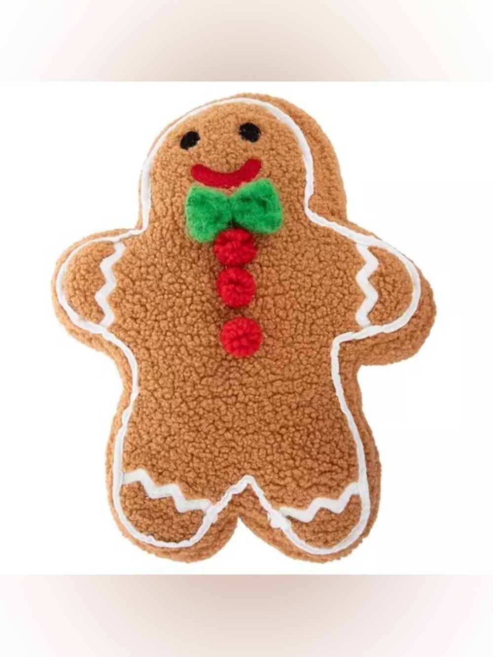 Gingerbread Man Pillow